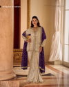Swaroski By Sayuri Georgette Embroidery Top Dhoti And Dupatta Orders In India